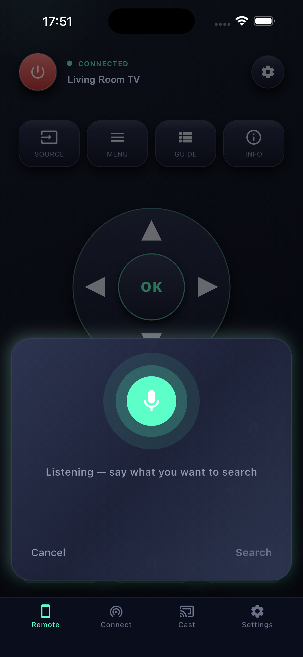 Voice search