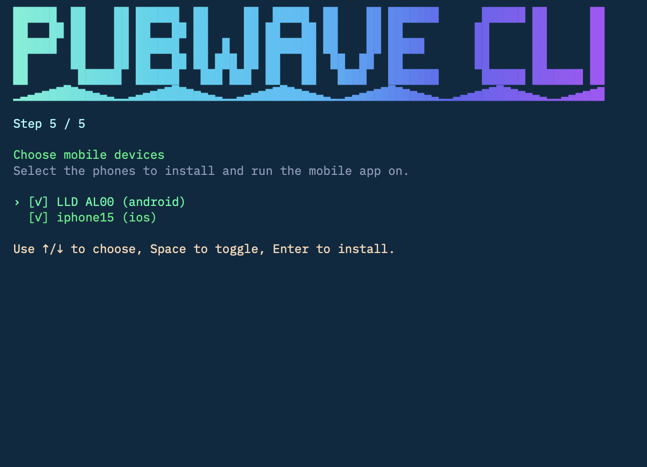 Flutter device detection